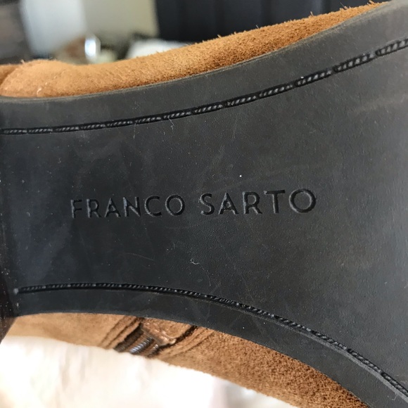 Franco Sarto Heeled Bootie Size 9.5 - Picture 4 of 7